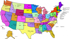 Map of USA