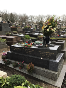 GrEdith Piafs grav på Père Lachaise-kirkegården